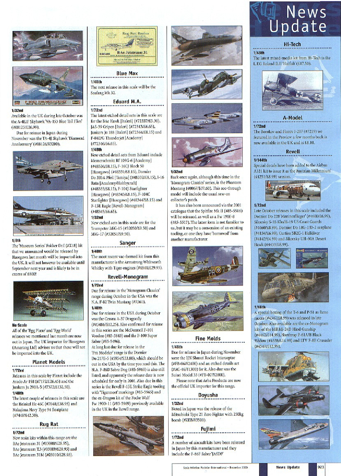 Scale Aviation Modeller International 2000-12
